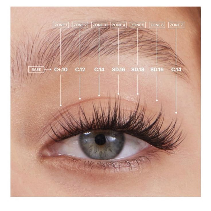 Volume lash set